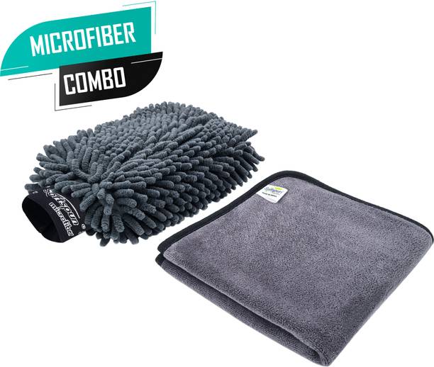 सॉफ्टस्पन माइक्रोफाइबर व्हीकल वाशिंग कपड़ा