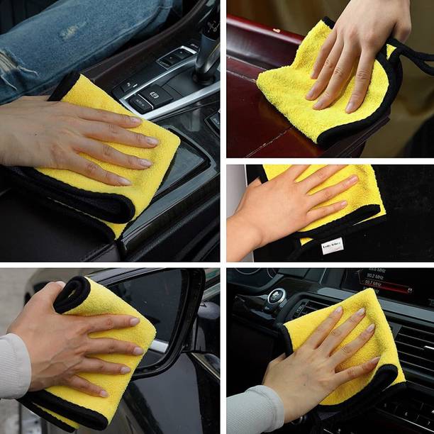 PLUTOHOME Microfiber Vehicle Washing  Cloth