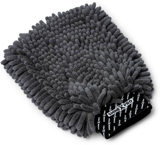 ShineXPro Microfiber Vehicle Washing  Washing Mitt Hand Glove