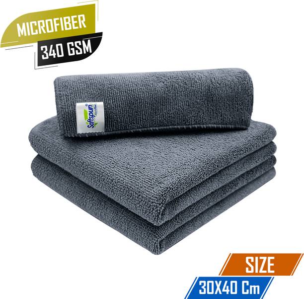 सॉफ्टस्पन माइक्रोफाइबर व्हीकल वाशिंग कपड़ा