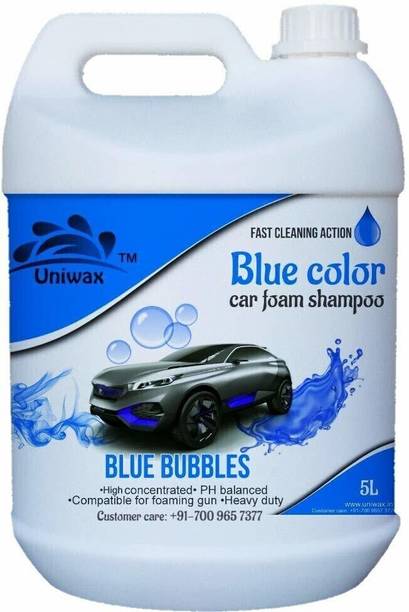 uniwax Blue Color car Foam Shampoo 5kg Car Washing Liquid