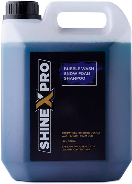 ShineXPro Car Wash Shampoo Concentrate - Shine Enhancing Formula, Thick Foam, pH Neutral Car Washing Liquid