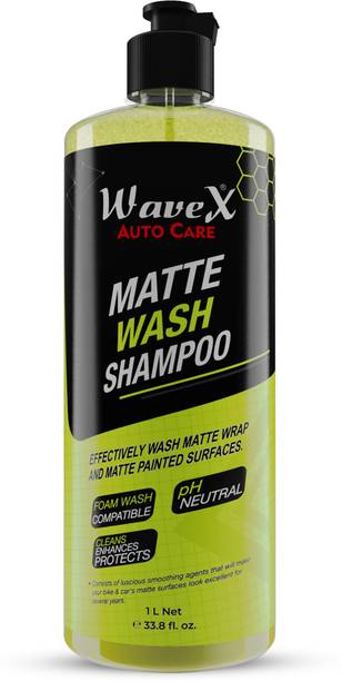 वैवेक्स Matte Wash Bike And Car Shampoo 1 ltr | Foaming Shampoo For Matte Bikes and Cars| कार वॉशिंग लिक्विड