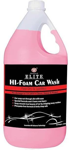UE Car Shampoo , PH Neutral Formula For Spot Free Cleaning With Extra Foam Booster Car Washing Liquid