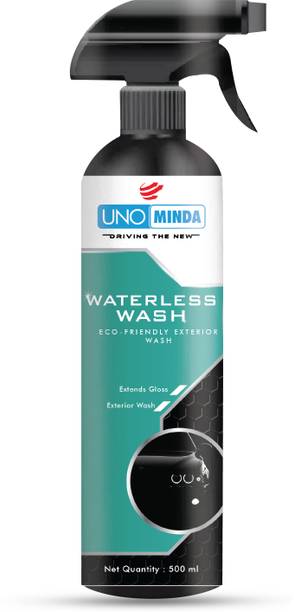 UNO MINDA Waterless Car Washing Cleaner remove grease stains and dirt, bird droppings Car Washing Liquid