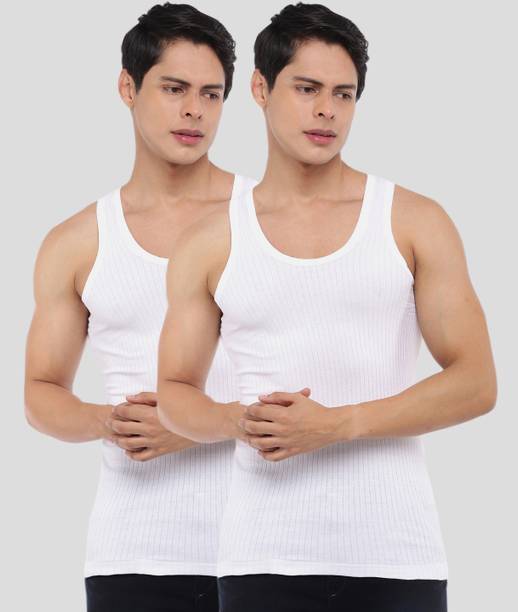 Dollar Bigboss Pack of 2 Hutch Cotton Men Vest