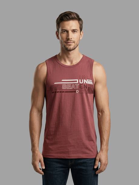 Dollar Premium cotton rich fabric Printed Men Vest