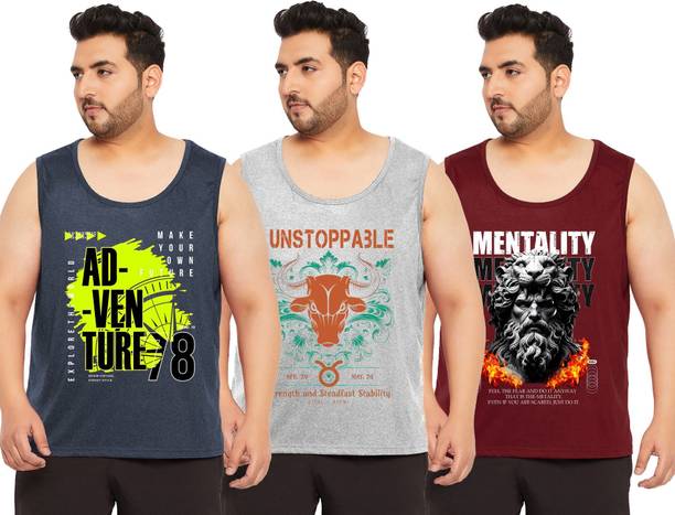 Pack Of 3 Men Vest