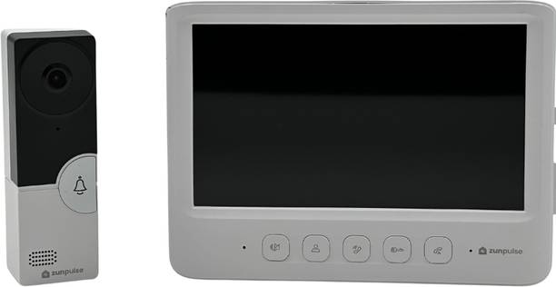 Zunpulse VDP with 7 inch TFT Screen, 32 GB Expandable Memory Video Door Phone