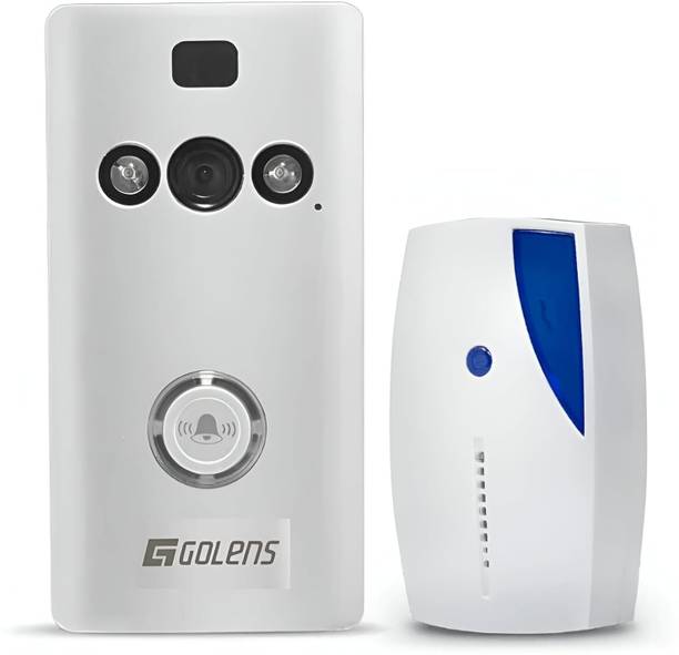 GOLENS DB4 Smart WiFi Video Doorbell 720p, 2-Way Audio, Motion Detect, Night Vision Video Door Phone