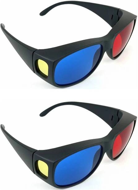 TRONICS INDIA TI-RC01 (Pack of 2 3D Glasses with FREE 8 page 3D Booklet) Video Glasses