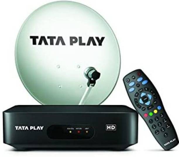 Tata Play HD Box With Basic FTA Pack 5 inch DVD Player