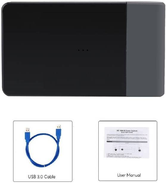 Etzin Game Link Raw 4K HDMI Video Capture USB 3.0 Card (EPL-819HVC) 15 inch Blu-ray Player