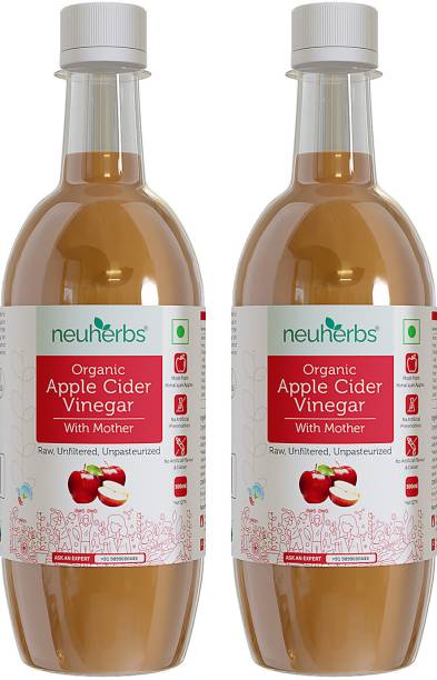 Neuherbs Organic Apple Cider Vinegar with Mother Vinegar