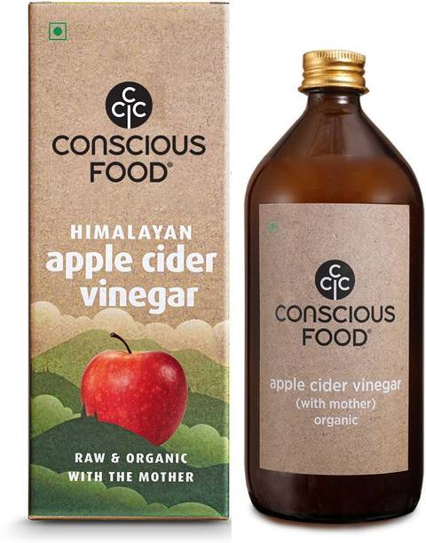 Conscious Food Organic Apple Cider|Raw with the Mother Vinegar