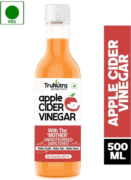 TruNutra Apple Cider Vinegar with Mother (500 ml) – Weight Loss, Vitamins & Digestion Vinegar