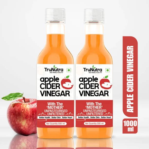 TruNutra Apple cider vinegar with mother for weight loss Vinegar