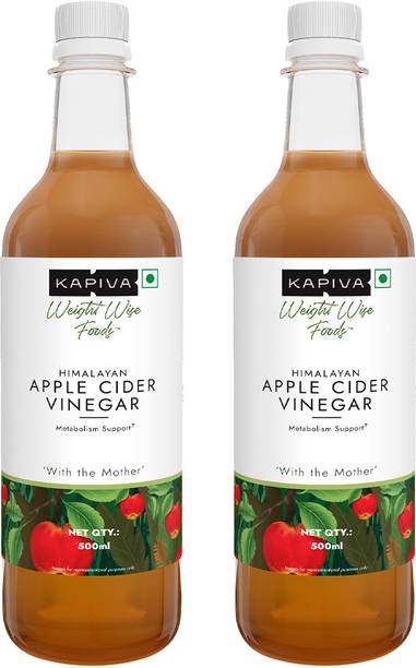 Kapiva Himalayan ACV with Mother 500ml (Pack of 2) Vinegar