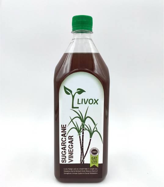 LIVOX Pure and Natural Sugarcane Vinegar (ganne ka Sirka) Vinegar