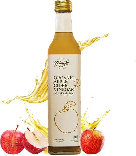 Miresi Organic Apple Cider vinegar with the 2x Mother Vinegar