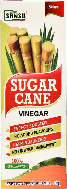 SANSU HEALTH CARE Organic Sugar Cane Vinegar 100% Pure ganne ka sirka Vinegar