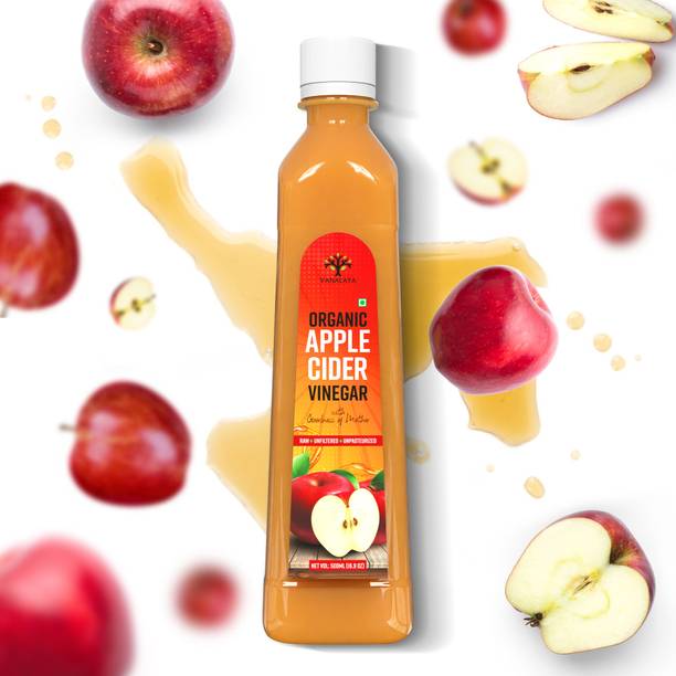 Vanalaya Organic Apple Cider Vinegar For Weight Loss With Strand Of Mother Unfiltered Vinegar