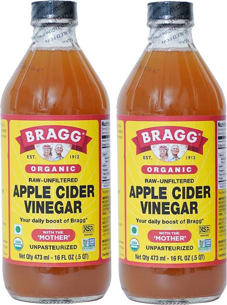 BRAGG Raw Apple Cider ( Pack Of 2) Vinegar