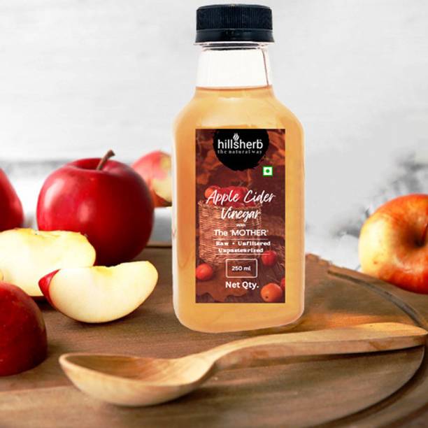 hillsherb Apple Cider For 2X Weight Loss & Clear Skin With Mother Of Vinegar Vinegar