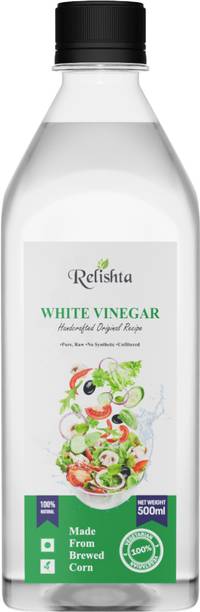 Relishta White Vinegar 5% Acidity | Food Grade | Cooking,Pickling Vinegar Vinegar