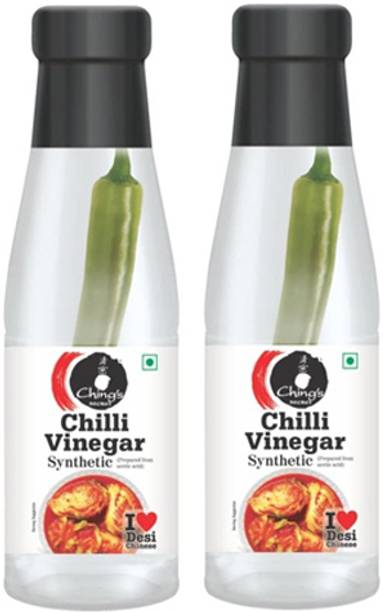 Ching's Secret Chilli Vinegar Pack Of 170 ml * 2 Vinegar