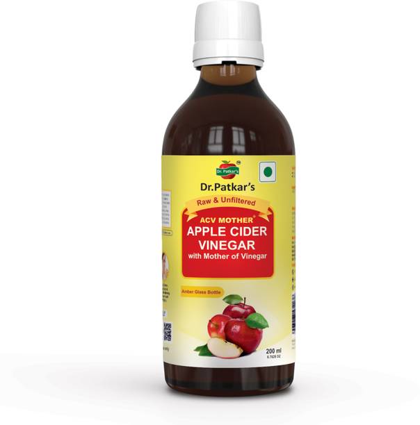 Dr. Patkar's Apple Cider Vinegar with Mother Vinegar | Unfiltered & Undiluted Vinegar