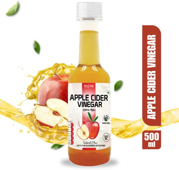 NutroVally Apple Cider Vinegar for Weight Loss With Strand of Mother Unfiltered And Undiluted Vinegar