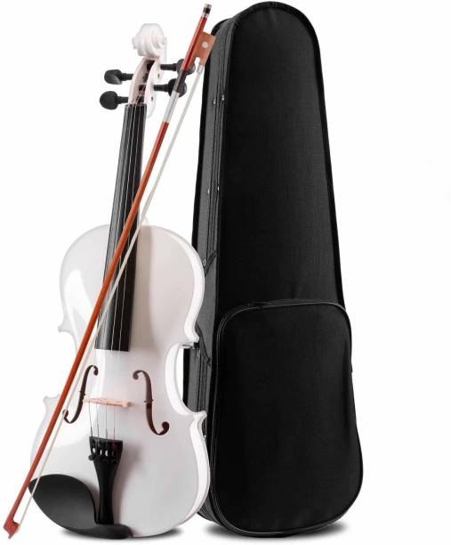 KADENCE Violin with Bow, Rosin, Hard Case V001 for Beginners and Professionals Vivaldi 4/4 Semi- Acoustic Violin
