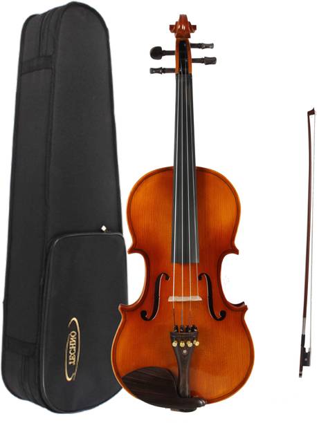 TECHNO 4/4 Full-Size Violin | Spruce Top, Flamed Maple, Ebony Fittings, Matt Case 4/4 Classical (Modern) Violin