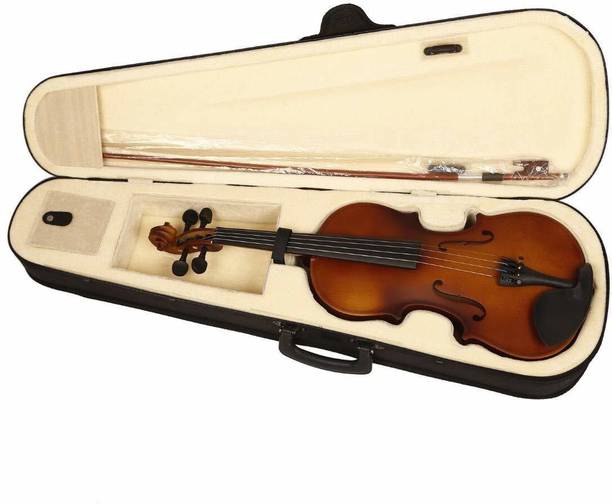 SG MUSICAL Handmade Instrument Behala Violin With Case, Bow and Rosin 4/4 Classical (Modern) Violin