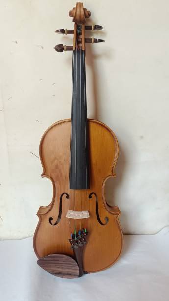 musical works Musical Works Premium Quality 4/4 Violin Set - Handcrafted for Exceptional Sound 4/4 Semi- Acoustic Violin