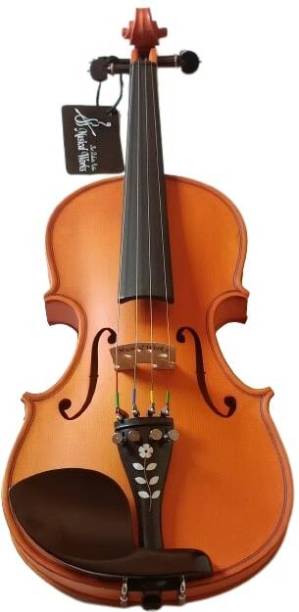 musical works Musical Works Premium Quality 4/4 Violin Set - Handcrafted Sound 4/4 4/4 Semi- Acoustic Violin