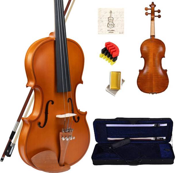 KADENCE Vivaldi Violin suitable size (1/2, 3/4, 4/4) V100 Series With Bow Rosin and Case 3/4 Classical (Modern) Violin