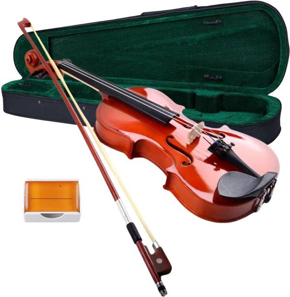 SOUVENIR 4/4 Violin for Kids Full Size Acoustic Violin Instrument for Beginners/Adults 4/4 Semi- Acoustic Violin