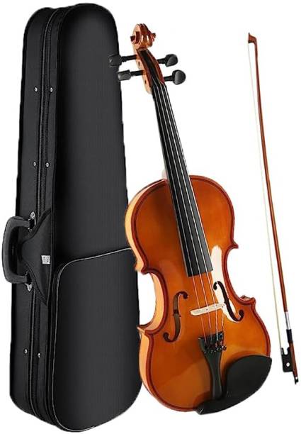 IMAGINEA 4/4 Violin Full Size with Bow Rosin Carrying Hard Case, Musical Instrument 4/4 Semi- Acoustic Violin