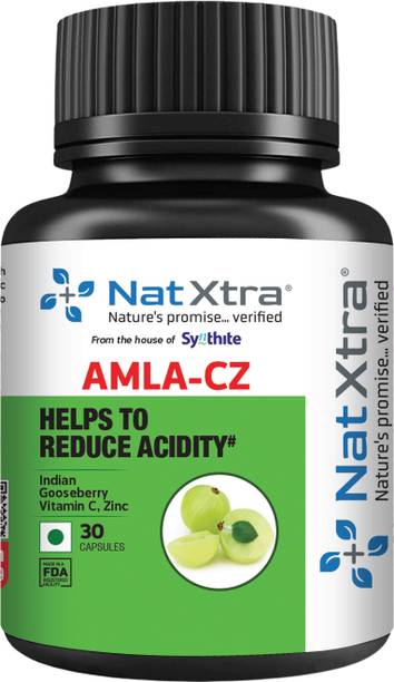 NatXtra AMLA-CZ - Immunity Booster with Natural Amla Extract, Vitamin C and Active Zinc