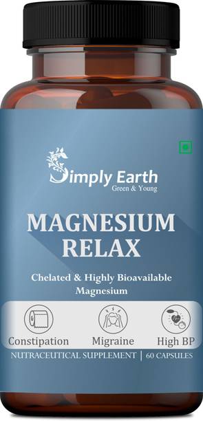 Simply earth Magnesium Bisglycinate -60 Capsules