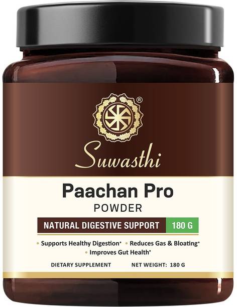 SUWASTHI Paachan Pro Digestion Solution for Gas & Indigestion Acidity and Bloating Relief