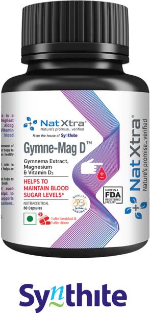 NatXtra Gymne-Mag D - Blood sugar diabetic control capsule