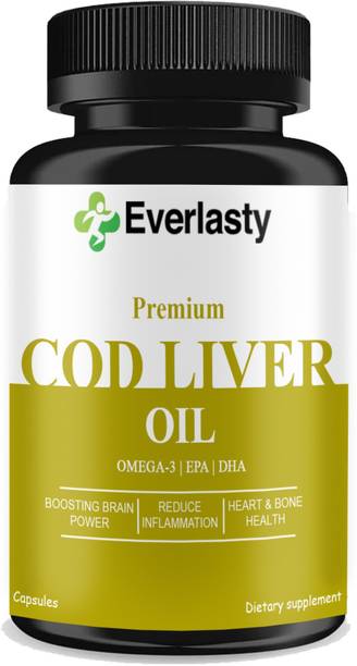 Everlasty Cod Liver Oil Softgel Capsules (H50)