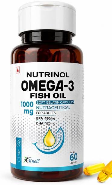 Knoll Omega-3 1300 mg EPA +DHA Enriched (60 Capsules)