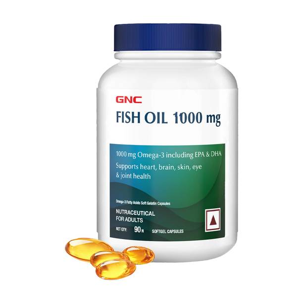 GNC Fish Body Oil 90 Softgel Capsules