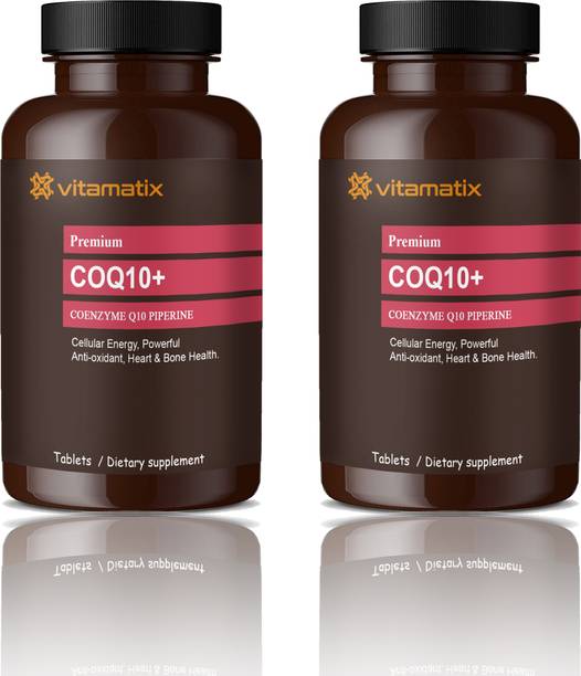 Vitamatix 120mg Coenzyme Q10 Tablets with Piperine (S239)