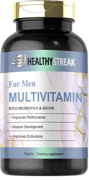 Healthy Streak Multivitamin For Men, Multivitamin Women Tablets (H104)