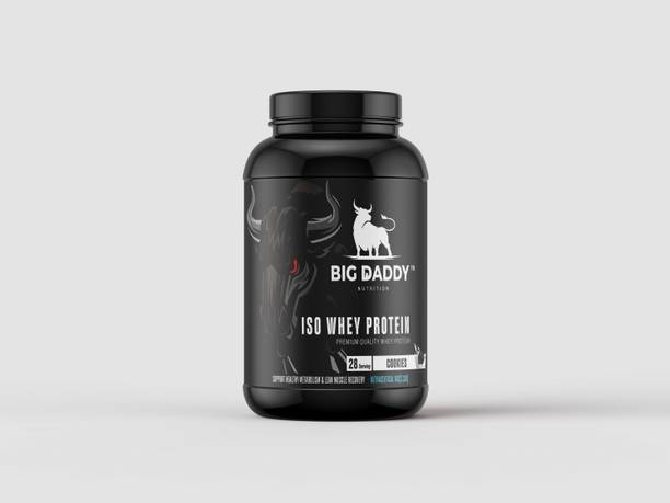 BIGDADDY NUTRITION Iso Whey Protein| 25g Protein Per Serving,0g Sugar,5.5g BCAA Whey Protein